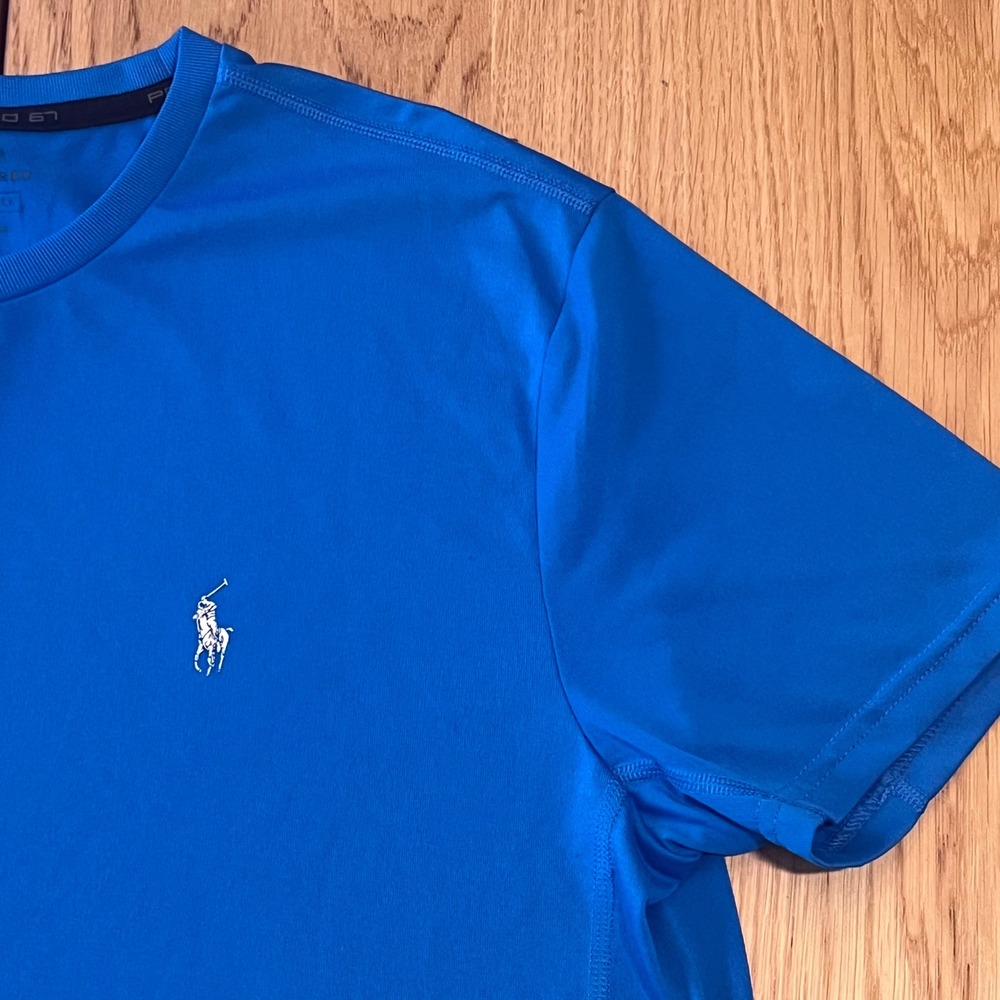 Polo Ralph Lauren Performance T-Shirt Mens Size M Blue Gorpcore Athletic Tee